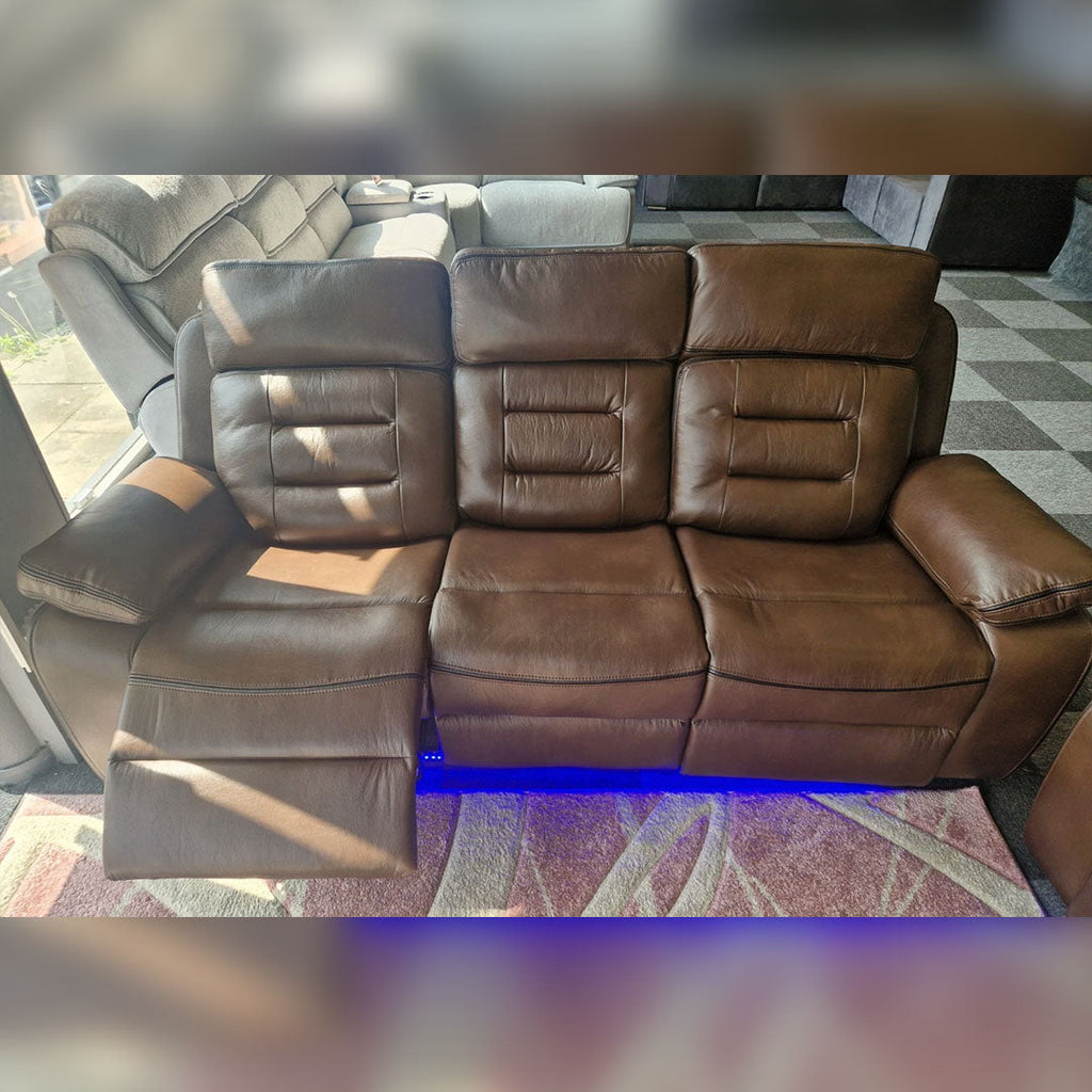 Hafsa Music Leather Electric Recliners 3+2 Seater