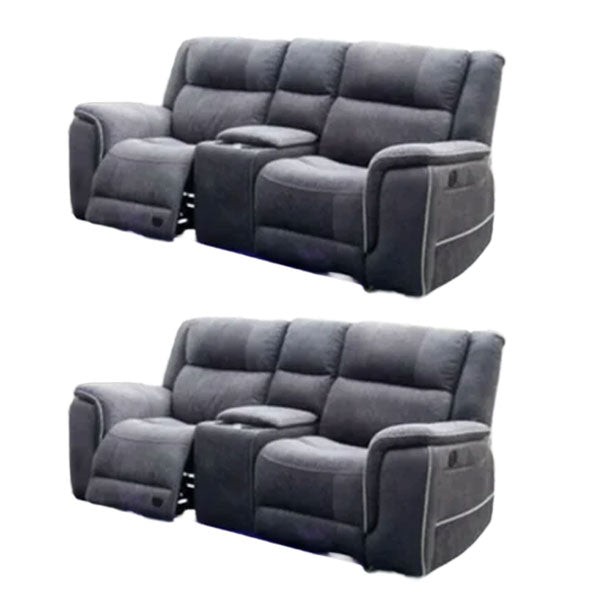 Hannah Micro Fibre Electric Recliner Sofa 3+2 Seater
