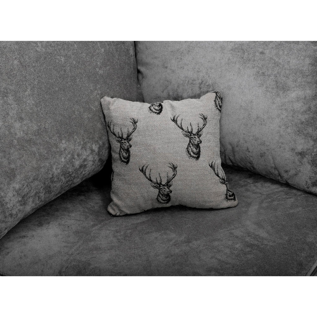 Verona Full Back 3+2 Seater Sofa Set – Grey