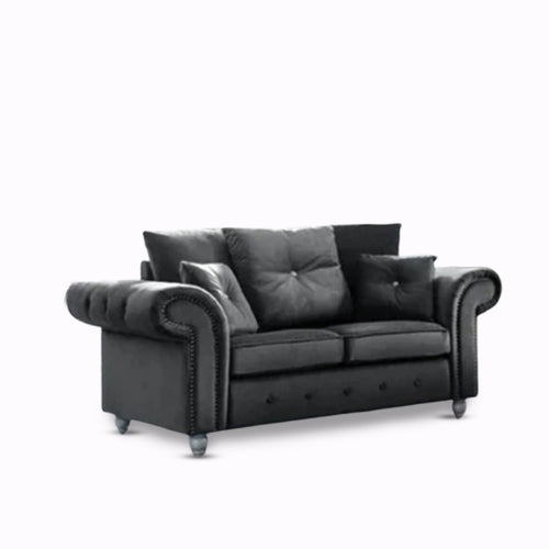 Ashwin Modern 2-Seater Fabric Sofa