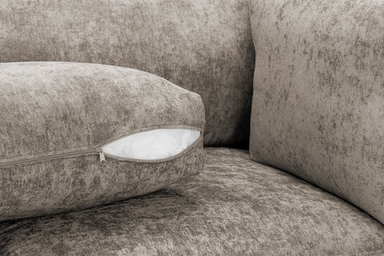Bishop U-Shape Sofa /Corner Sofa in Truffle