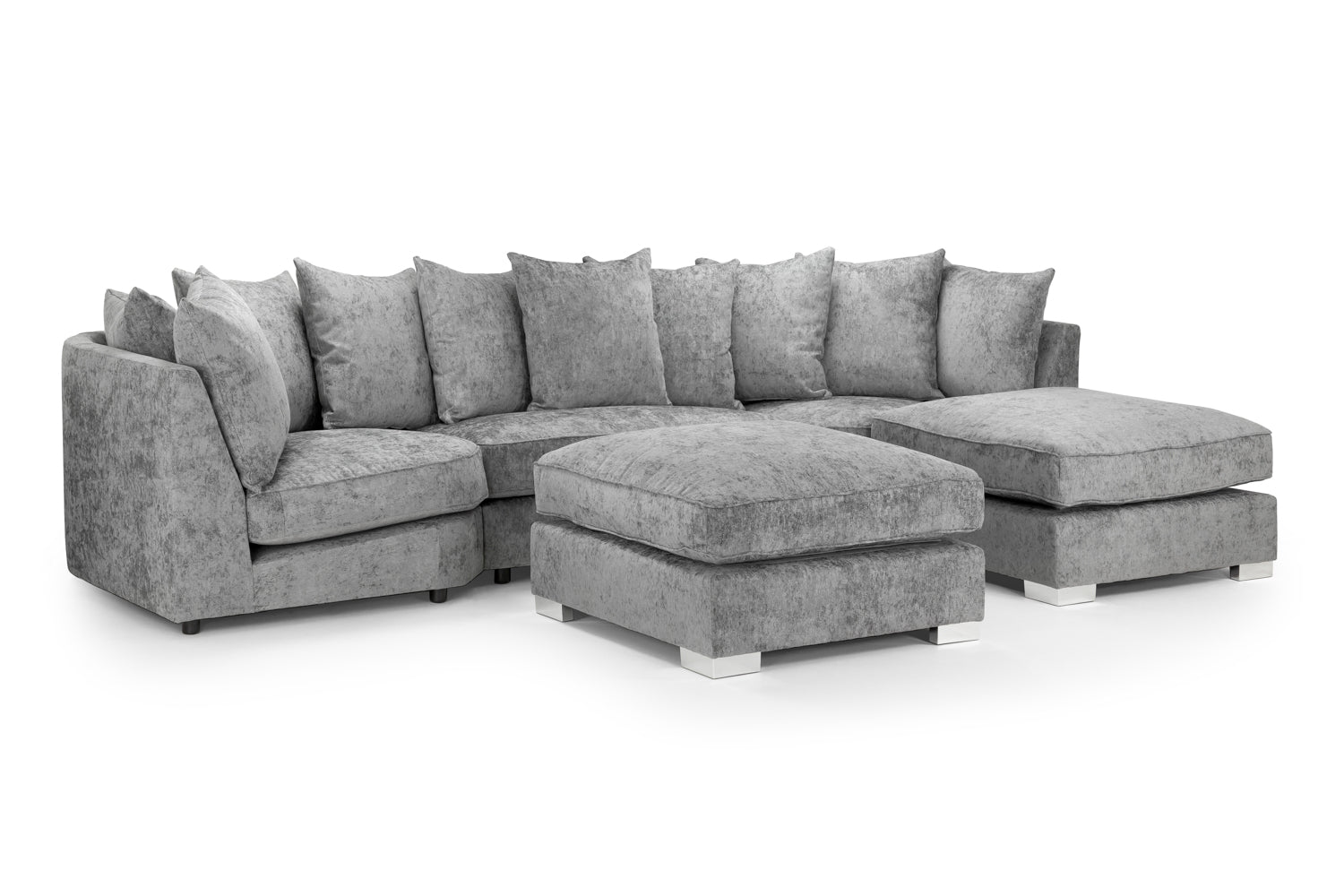 Bishop U-Shape Sofa /Corner Sofa in Truffle