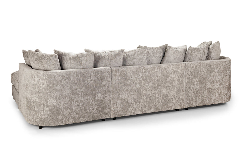 Bishop U-Shape Sofa /Corner Sofa in Truffle