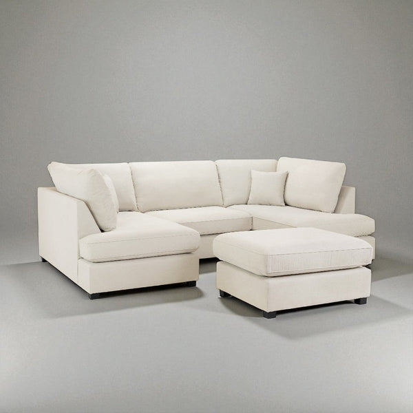 Carnaby U-Shape Sofa Sofa with Footstool