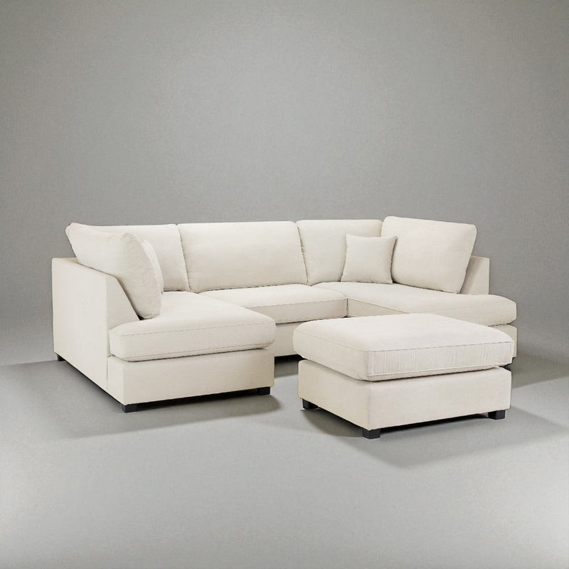 Carnaby U-Shape Sofa Sofa with Footstool