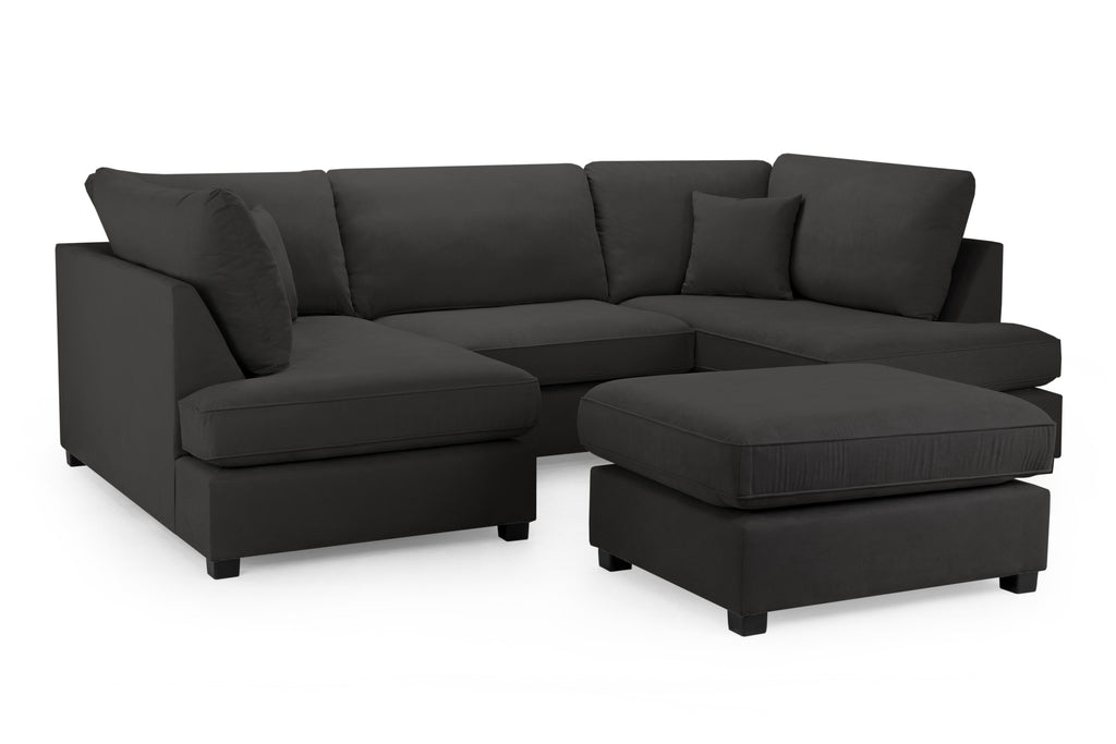 Carnaby U-Shape Sofa Sofa with Footstool