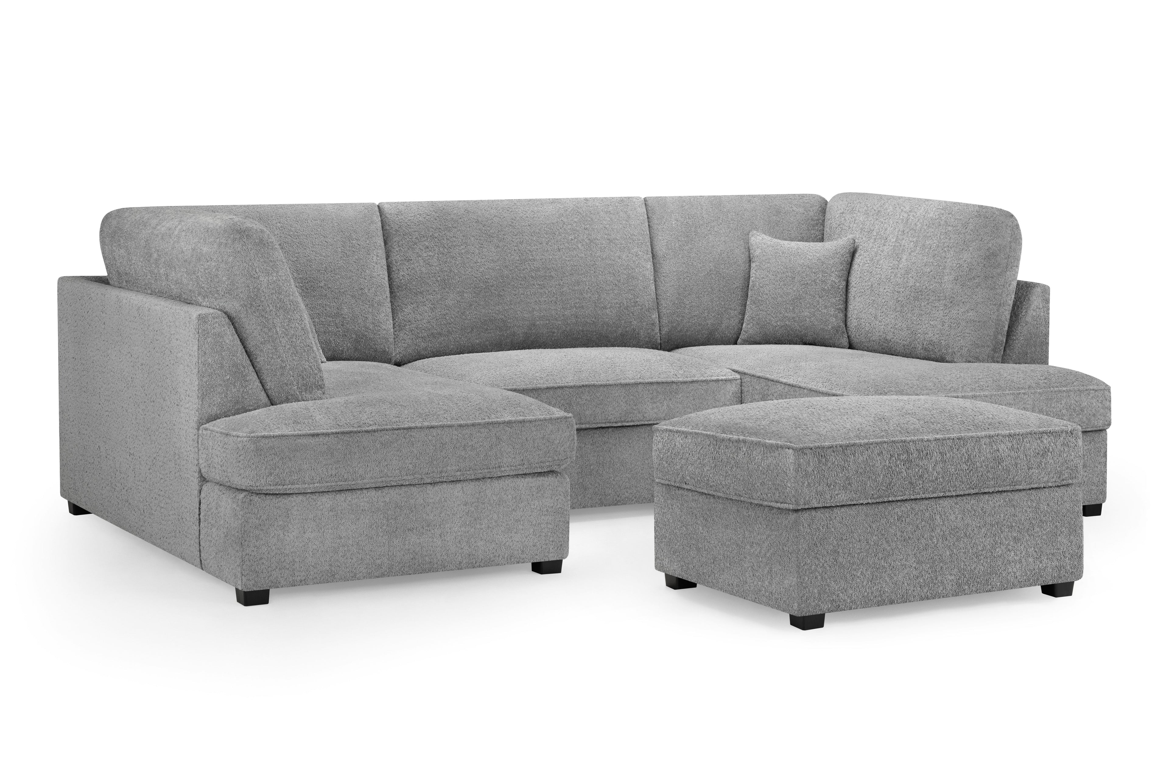 Carnaby U-Shape Sofa Sofa with Footstool