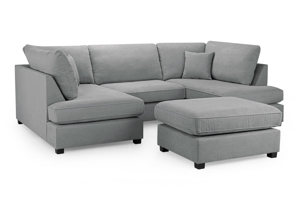 Carnaby U-Shape Sofa Sofa with Footstool