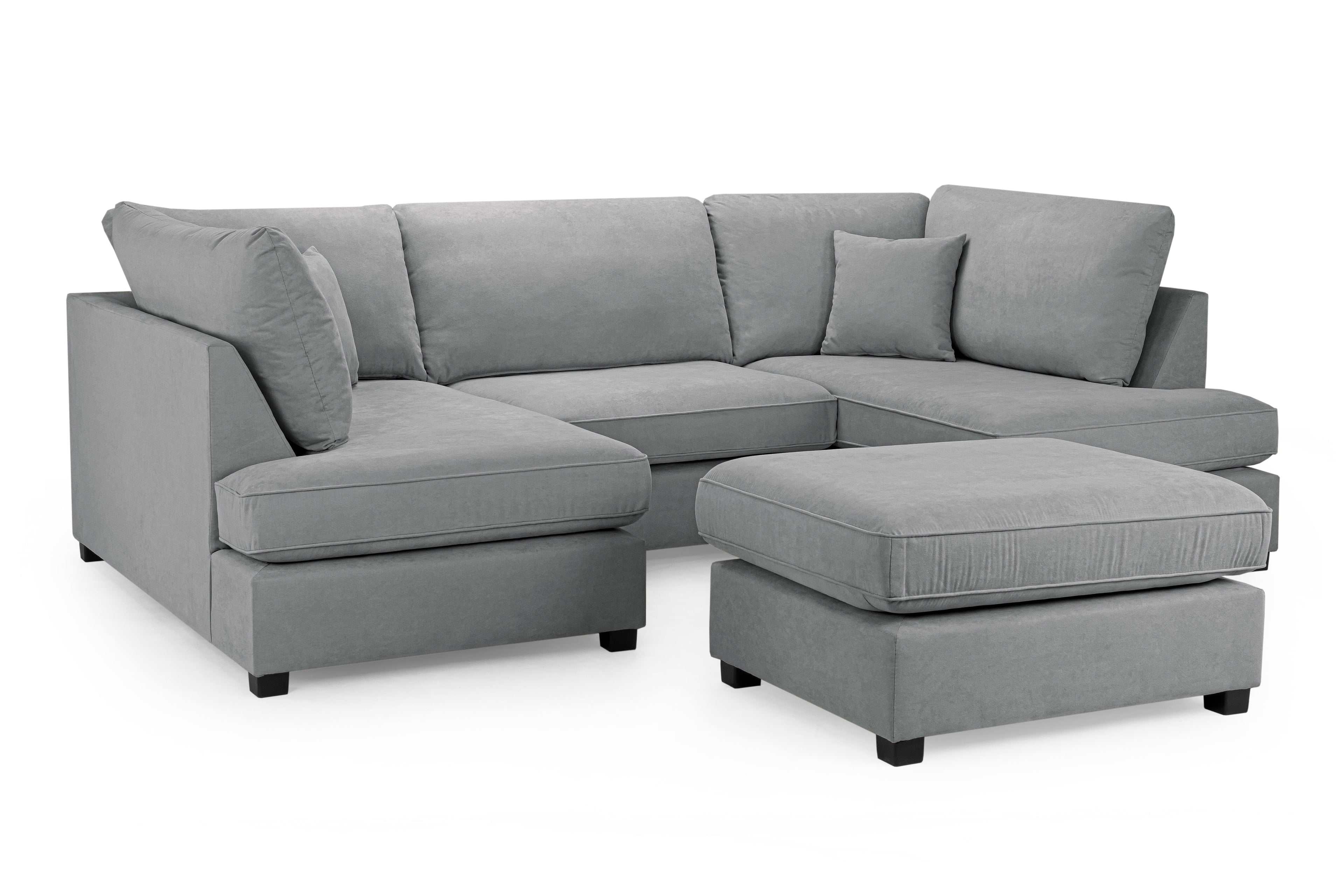 Carnaby U-Shape Sofa Sofa with Footstool