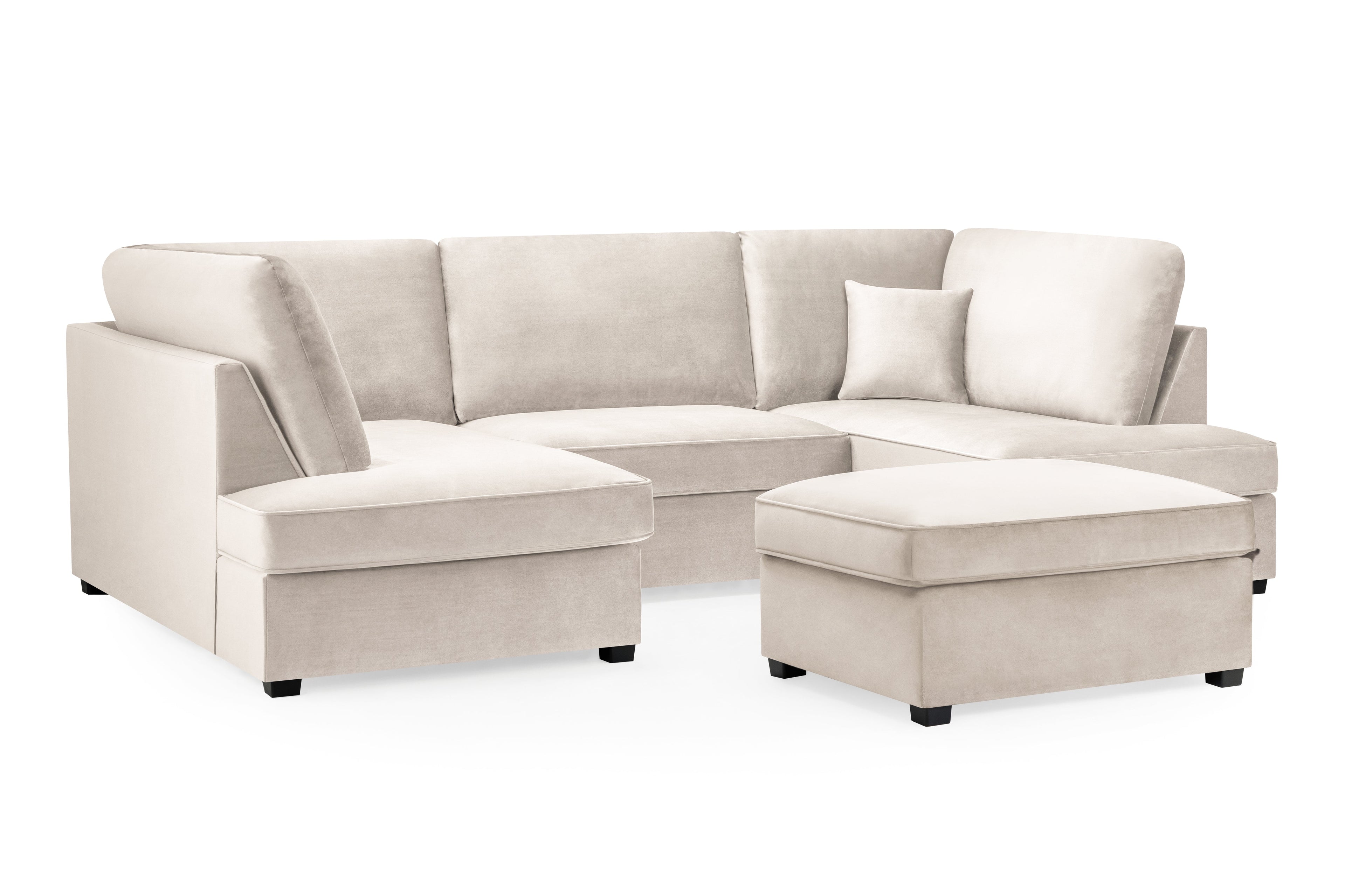 Carnaby U-Shape Sofa Sofa with Footstool