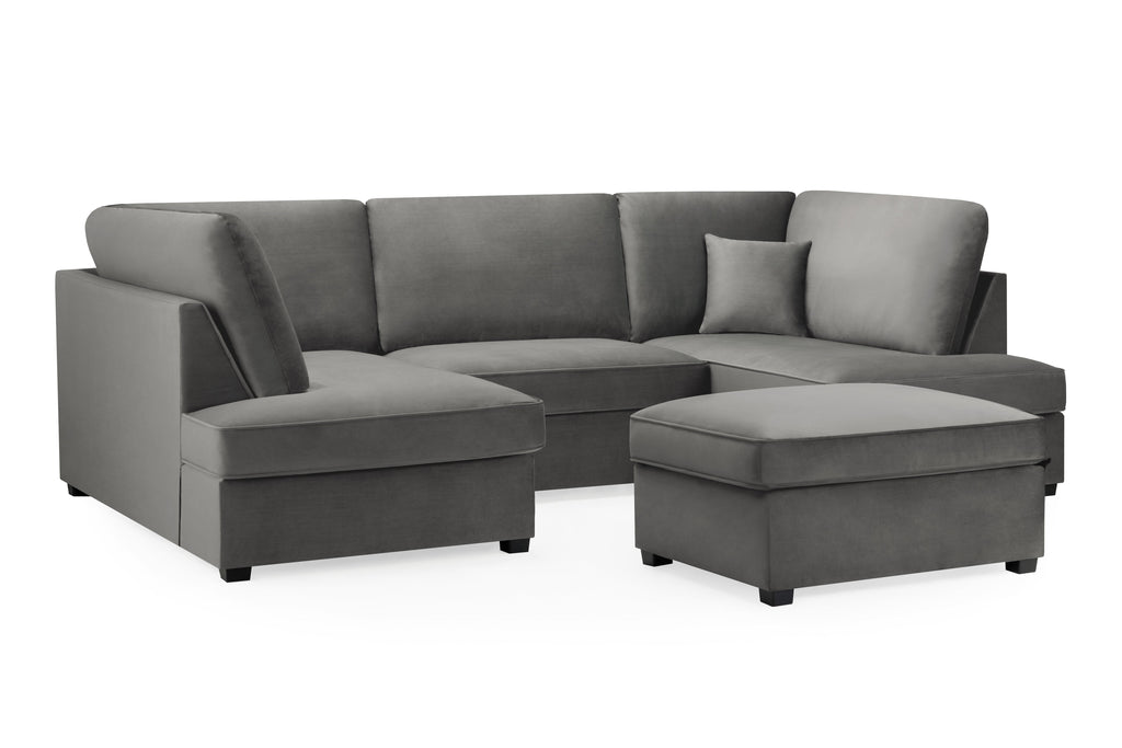 Carnaby U-Shape Sofa Sofa with Footstool