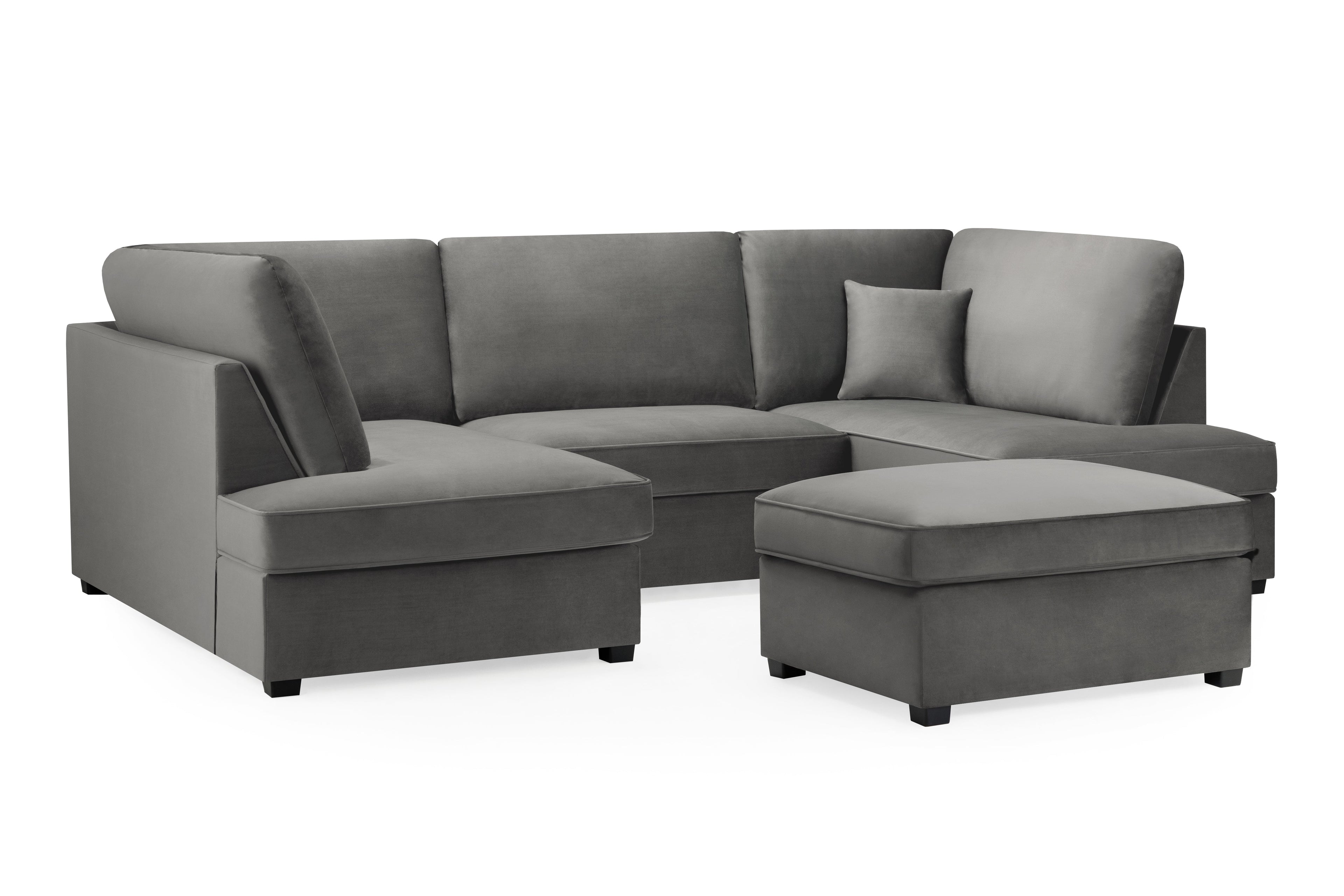 Carnaby U-Shape Sofa Sofa with Footstool