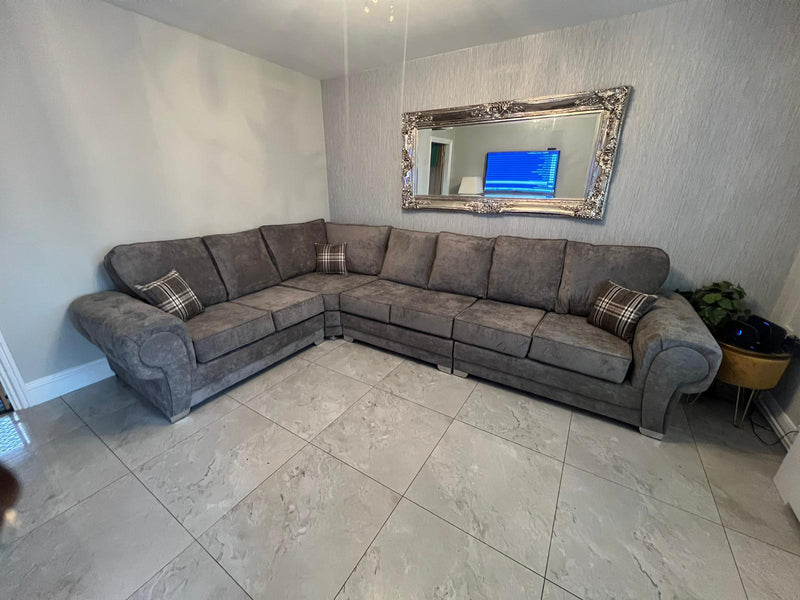 Cheapest Verona 7 Seater Full Back Corner Sofa