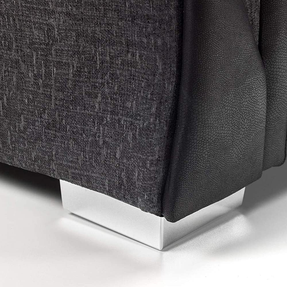 Shannon Fabric & Leather 3+2 Sofa Set