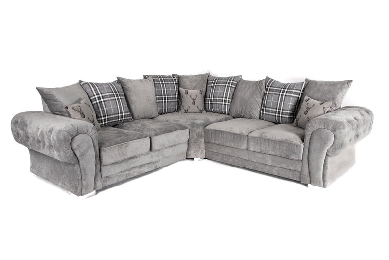 Verona 5 Seater Scatter Back Corner Sofa