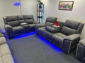 Hannah Micro Fibre Electric Recliner Sofa 3+2 Seater