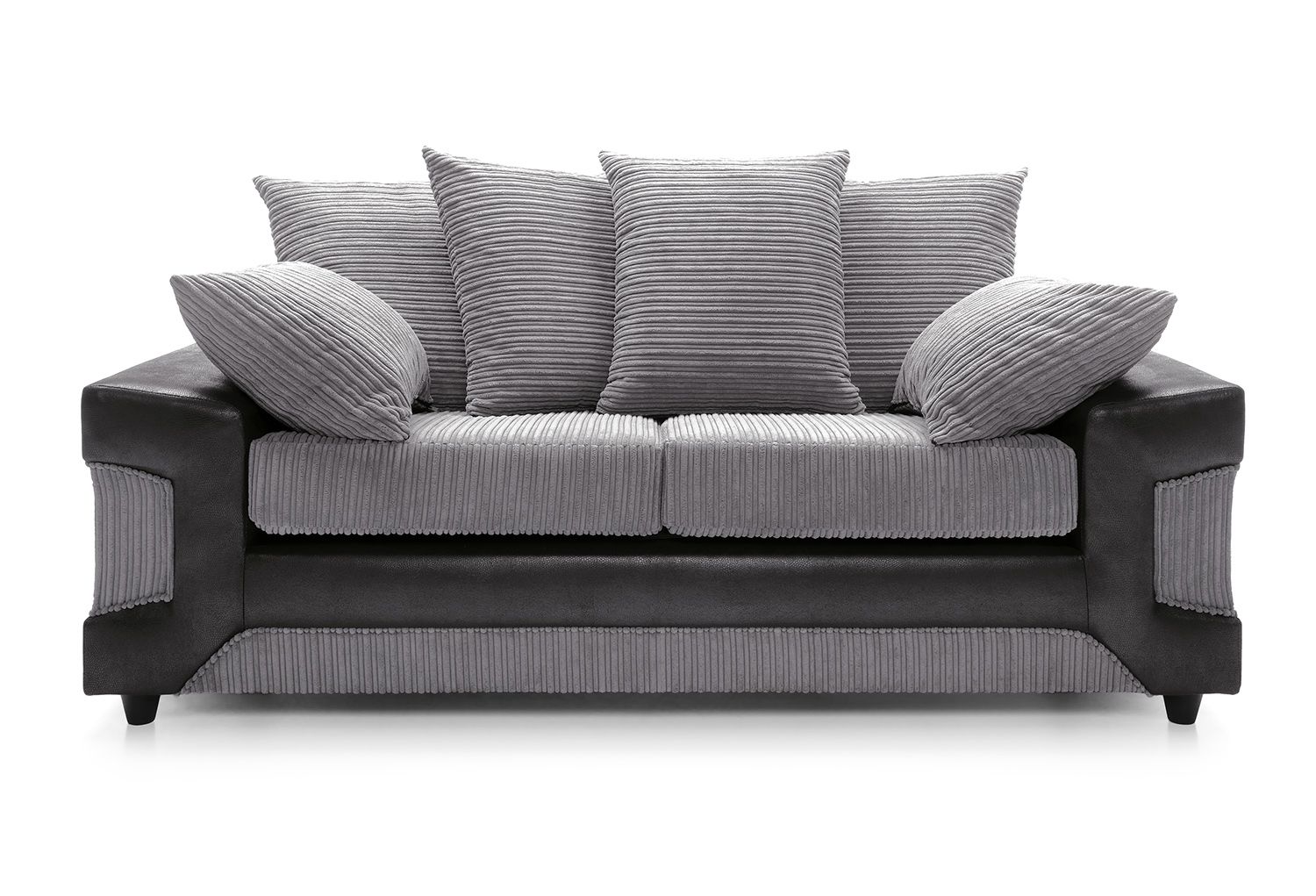 DINO Jumbo Cord Fabric 2-Seater Sofa - Comfortable Living Room Furniture