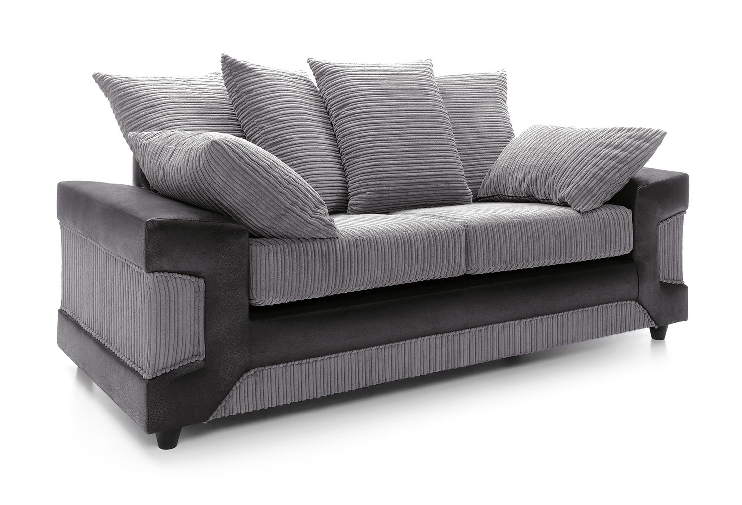 DINO Jumbo Cord Fabric 2-Seater Sofa - Comfortable Living Room Furniture