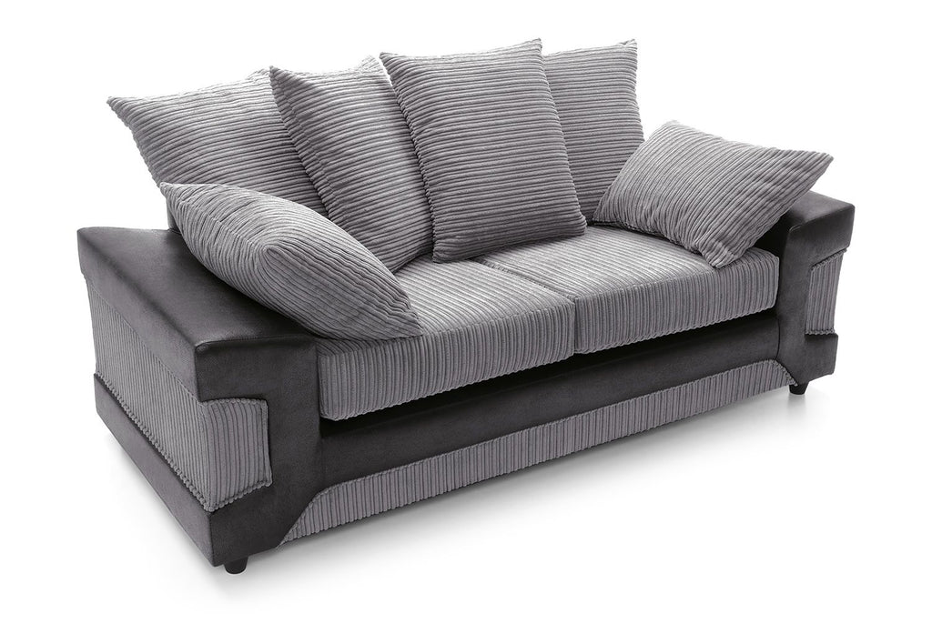 DINO Jumbo Cord Fabric 2-Seater Sofa - Comfortable Living Room Furniture