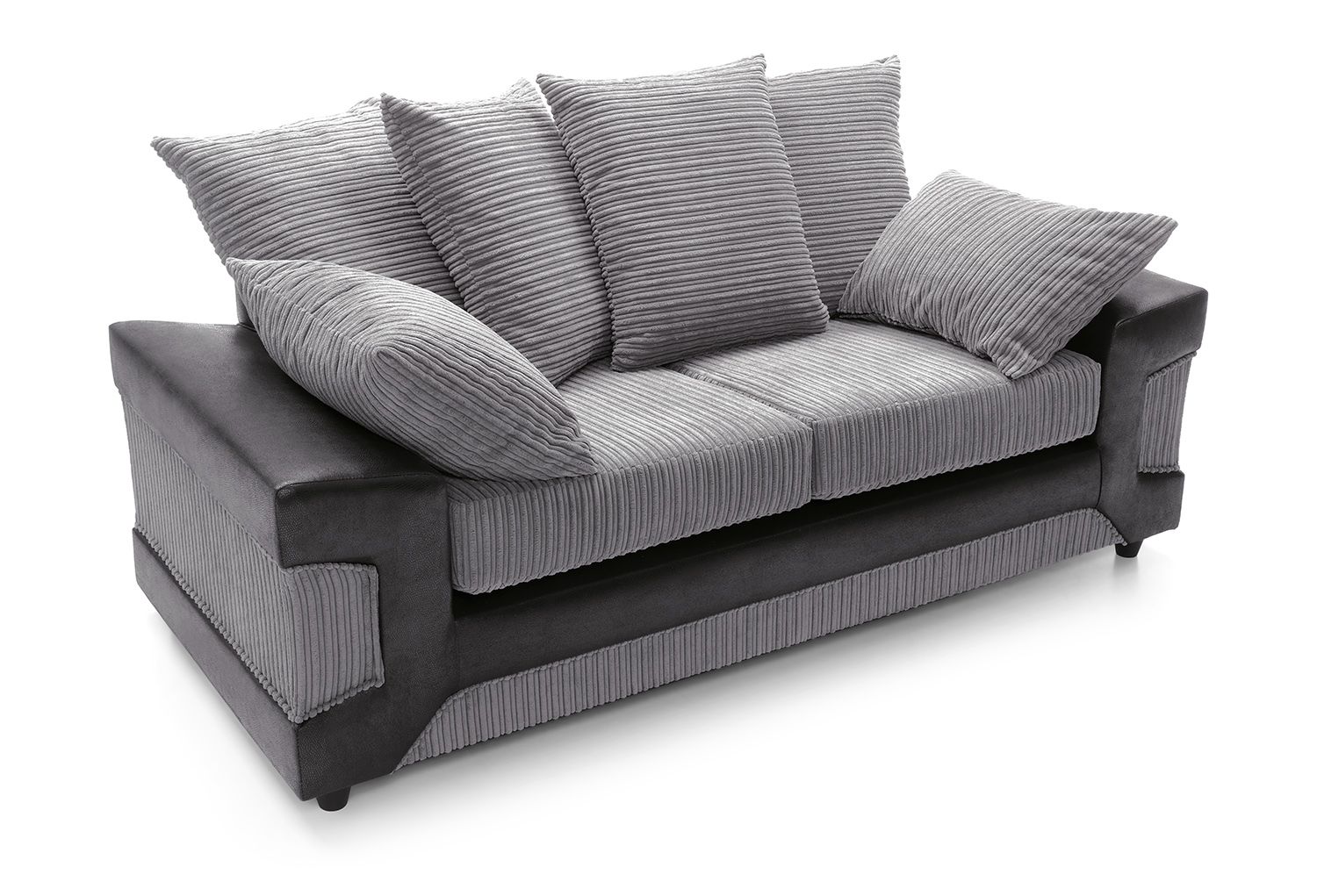 DINO Jumbo Cord Fabric 2-Seater Sofa - Comfortable Living Room Furniture