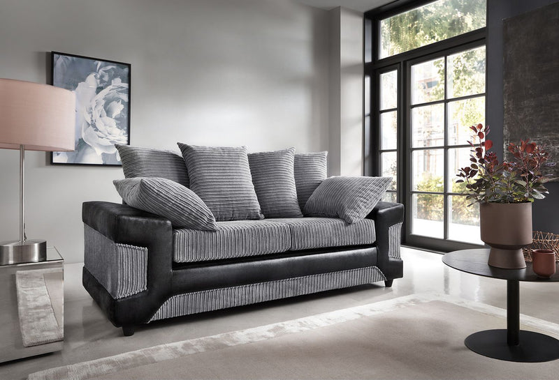 DINO Jumbo Cord 3 Seater Sofa