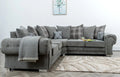 Verona 5 Seater Sofa 2C2 in Grey Scatter Back