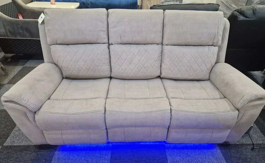 Florence Fabric Electric Recliner Sofa Set